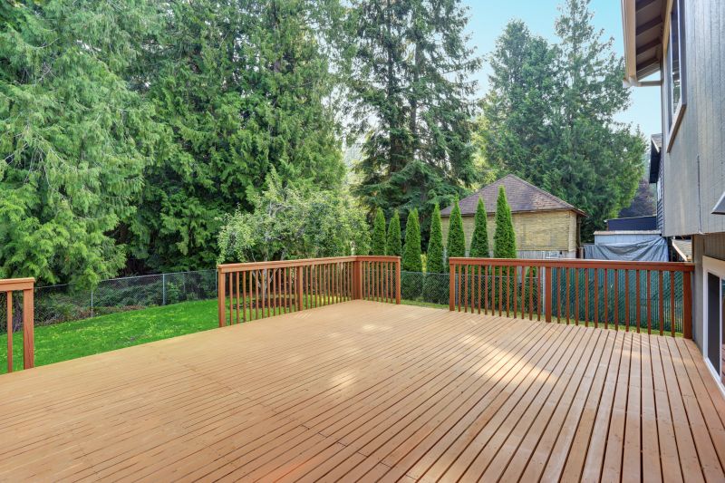 Cedar Deck Installation in Worcester, MA